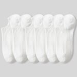 3 Pairs/6 Pairs/12 Pairs Women'S Multi-Color Boat Socks, Plain And Colorful Minimalist Trendy Cute Open-Toe Socks Suitable For Daily Use - Image 5