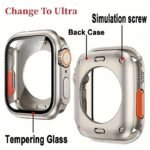 Ultra 360? Full Screen Protector Cover For Iwatch Case 44Mm 45Mm 40Mm 41Mm Hard Pc Front Rear Bumper Glass For Iwatch 9 8 Se 7 6 5 4, Scratch-Resistant, Durable Protection, Smartwatch Case, Sleek Design, Highquality Material, Smartwatch Accessory, Tech Enthusiasts, Smartwatch Protection, Modern Accessory, Scratchresistant Glass, Gadget Lovers - Image 6