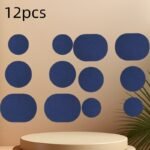 A Set Of 6/12 Self-Adhesive Shoe Patches To Repair Damage To The Sides Of Shoes, Repair Holes In The Lining, And Wear Patches To The Heel Of Sports Shoes, Which Are Strong And Scratch-Resistant To Repair Tears And Wear. - Image 13