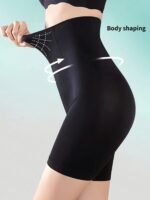 1Pc Of High-Waisted Postpartum Shaping Shorts, Body Control Garment For Women, Tummy Control And Butt-Lifting Shapewear, High-Waisted Trainer, Breathable Shapewear, Fitted Lingerie, And Shaping Underwear. - Image 4