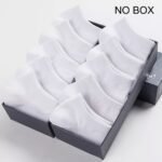 1/5/10/20/30 Pack Of Men'S Spring And Summer Short Socks, Low-Cut Solid Color Black, White, Gray, Moisture-Wicking, Breathable, Invisible Boat Socks, Sweat-Resistant - Image 8