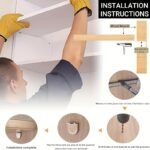 20-Pack Durable Metal Shelf Support Pegs - Easy Install Cabinet Shelf Brackets For Kitchen, Wardrobe, Closet, Bookshelf - Versatile Shelving Hardware Anchors - Image 2