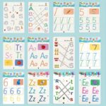 Reusable Magic Practice Copybook Set For Kids - Numerical & Alphabet Writing Practice, Pen Control Training & Drawing Workbook With Colorful Illustrations, Durable Paper For Classroom Education, Home & School Use, Educational Workbook, Playful Illustrations, Quality Paper Material, Hardcover Coloring Book, Writing Practice Book, Economic Notebook, Teacher Supplies, School Supplies, Math Teaching Resource, Busy Book - Image 4