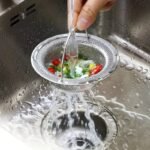 1Pc Stainless Steel Drain Stopper With Anti-Slip Handle, Hair Catcher And Filter For Kitchen And Bathroom, Effortlessly Prevents Clogs And Blockages, Home & Kitchen Accessories - Image 10