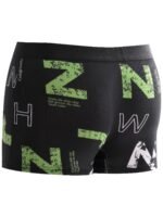 Stylish Breathable Men'S Boxer Briefs - Soft, Stretchy Polyester-Elastane Blend, Geometric And Pop Culture Patterns, Ideal For Sports & Casual Wear - Image 3