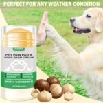 Xioimy Pet Paw Pad & Nose Balm Cream 1.411Oz - Moisturizing Stick For Cats & Dogs, Soothes Dry Cracks, Deep Hydration For Pet Paws And Noses, All Season Protection With Vitamin E, Portable & Unscented - Image 8