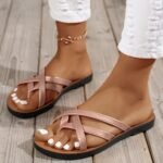 Spring And Summer Women'S Slip-On Sandals Fashion Beach Shoes - Image 9