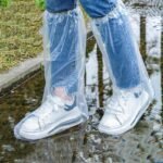 1Pair Waterproof Rain Shoe Covers For Adults On Rainy Days, Anti-Slip Thickened Shoe Covers - Image 3