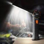 1Pc Multifunctional Work Light With Cob Side Lights, Usb Rechargeable, Led Flash Light, Handheld Torch With Magnet For Outdoor Camping Fishing Christmas Gift - Image 4