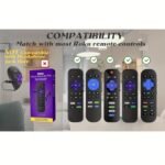1Pc/2Pcs/3Pcs Glow-In-The-Dark Silicone Remote Cover With Lanyard For Roku Tv Remote Control - Universal Silicone Sleeve Case For Tcl Hisense, Roku Tv Streaming Stick, 4K+/ 4K Voice Remote - Image 16