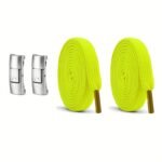 1 Pair Of Shoe Laces, 2 Elastic Bands And 2 Buckle, Elastic Shoe Laces Solid Color Classic Shoe Laces Suitable For Casual Shoes Sports Shoes - Image 21
