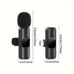 Professional Wireless Lavalier Microphone For Usb-C Smartphones, Laptops, For Audio-Video Recording, Live Gaming, Interviewing And Vlogging - Image 2