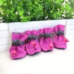 4Pcs/Set Dog Paw Protector, Thickened Warm Dog Boots, Anti-Skid Dogshoes Snow Boots With Elastic Buckle - Image 8