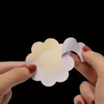 10/20/50/100Pcs Disposable Invisible Nipple Covers - Ultra-Thin Breathable Non- Fabric, Anti-Convex Point Design, Round & Flower Shapes For Seamless Under Clothing, Women'S Fashion & Lingerie Accessories, Discreet Underwear, Floralshaped Patches, Ultrathin Material - Image 6