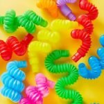12-Pack Multicolor Sensory Tube Toys, Plastic Fidget Toys For Stress Relief, Fine Motor Skills Development, Adhd & Autism Support, Creative Gift Basket Fillers For Boys & Girls - Image 9