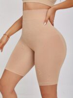 High-Waist Tummy Control Shapewear Shorts For Women - Seamless, Anti-Slip Safety Underwear With High Support, No-See-Through Design, And Smooth Texture For A Flattering Look, Everyday Underwear | Seamless Shapewear | Glossy Finish Shorts, High Waist Tummy Control Shapewear - Image 10