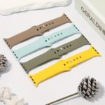 Soft Bands For Iwatch Band 40Mm 41Mm 38Mm 46Mm 45Mm 44Mm 42Mm For Women Men, Waterproof Sport Iwatch Bands Replacement Strap Wristbands For Iwatch Se Series 10 9 8 7 6 5 4 3 2 1, Smartwatch Accessories, Daily Wear Bands, Comfortable Wristbands, Minimalist Design, Sweatresistant Bands, Flexible Straps, Adjustable Wristbands, Secure Buckle Bands, Techsavvy Users, Fitness Enthusiasts - Image 8