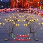 1Pc Solar Firefly Lamp: Add A Magical Glow To Your, Or Party For Christmas, Halloween, Thanksgiving Easter Gift Halloween Gift - Image 2