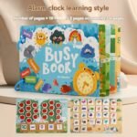 Interactive Busy Book For Youngsters 3+ | Colorful Educational Paperback With "Gel Vehicle" Theme | Enhances Cognitive & Logical Skills | Features Vibrant Illustrations & Engaging Activities, Educational Toys For Winter - Image 7