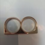 1Pc Bouncy Ring, Men'S And Women'S Accessories Double Ring Accessories For Diy Crafts, Garden Accessories And Phone Case Decorations - Multifunctional Rings For Daily Wear And Celebrations, Phone Case Decorations - Image 3