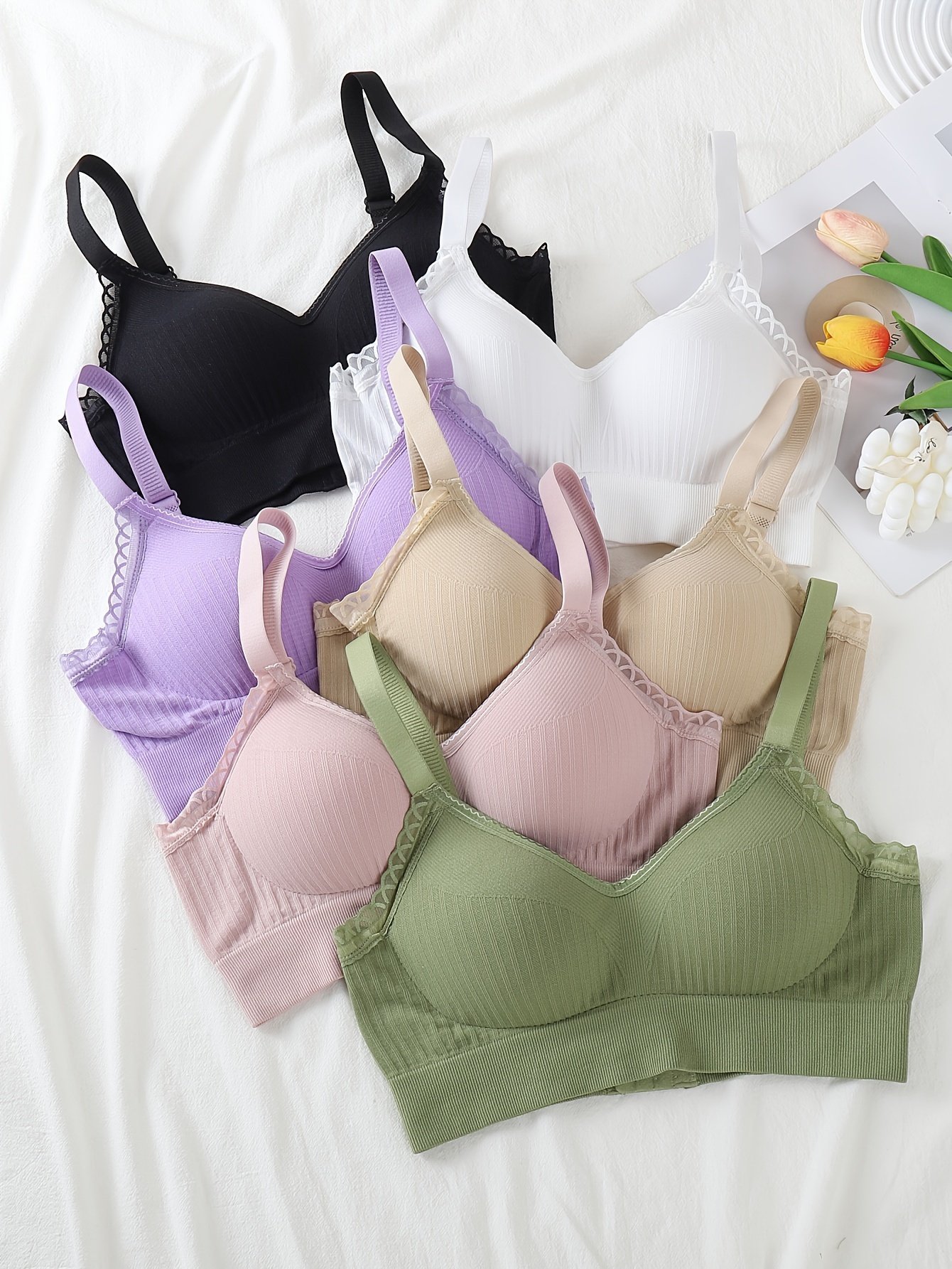 product-fancy-1a6b2509-0df6-4713-b7c9-e9eae02b01a1.jpg Women'S Bras That Gather And Support Side Breast Tissue. - Image 1
