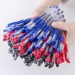 23Pcs Large Capacity Gel Pens - Smooth 0.5Mm Tip, Black, Blue And Red Ink Colored Ballpoint Pens Kawaii Pens Student Office Stationery School Supplies. - Image 13