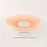 6Pcs Reusable Silicone Nipple Covers - Strapless, Invisible Self-Adhesive Pasties For Women'S Lingerie & Underwear Accessories - Image 4