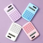 1Pc Tips Calculator Cute Cartoon Pocket Portable Calculator For School Office - Image 8