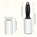 100 Sheets/Roller, Pet Hair Remover Lint Roller - Extra Sticky For Clothes, Furniture, And Carpet - Easily Removes Dog And Cat Hair - Image 2