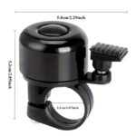 6 Color Bicycle Bell, Alloy Mountain Road Bike Horn, Sound Alarm For Safety, Cycling Handlebar Bicycle Accessories - Image 7