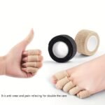 1 Roll Non-Woven Sports Bandages Elastic Self-Adhesive Bandages For Foot Finger Ankle Arm Sport Knee Pad Support - Image 18
