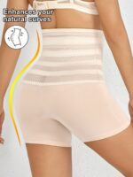 Nadia Go High Support Solid Color Polyester Knit Fabric Hollow Jegging, Waist Trainer, Shapewear, Butt Lifter, Waist Trainer, Slimming Tights For Women - Image 10