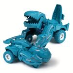 2-In-1 Automatic Transforming Dinosaur Car Toy - Robot Mode With Moving Wheels, Interactive Toy For 3-5 Years Boys & Girls, Dino Lover Gift For Birthday/Christmas, Compatible With Major Toys - Image 5