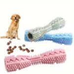 Dog Toothbrush Toy: Soft Rubber Molar Stick For Interactive Cleaning & Chewing! - Image 6