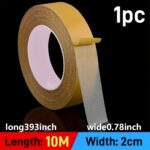 Super Strong Double-Sided Tape - A Heavy-Duty Adhesive Used For Fiberglass Mesh On Walls And Glass, Suitable For Seamless And Durable Fabrics, Wood, And Metal, Suitable For Homes, Kitchens, Offices - Image 3