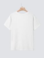 Women'S Casual Semi-Sheer T-Shirt With Bold "New York U.S.A." Letter Print - Round Neck, Medium Stretch, Machine Washable, All-Season Comfort Fit, Ladies T Shirts, Relaxed Fit Top, Trendy Graphic Tee, Mediumstretch Fabric - Image 2