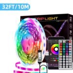 91.44Cm-30.48Meter Rgb Led Lights For Bedroom Decor, Sync With Music, Timer Setting, 44-Key Remote Control And App Control, With Diy Mode, Room Decoration Light Strip, For Living Room, Bed Decor, Game Room Decor, Halloween Christmas New Year Party Decor - Image 7