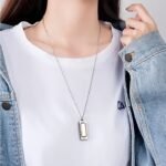 1Pc Mini Harmonica Necklace, 4-Hole 8-Note, Playable Melody, Multi-Color Options, Metal Polished Finish, Beginner Instrument, Ideal Christmas & Spring Festival Gift, No Bag Included - Image 4