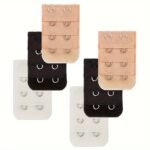 4Pcs Set Of 2-Hook Bra Strap Extensions, Comfortable And Adjustable Bra Buckle, Women'S Underwear And Accessories