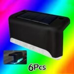 4/6/8-Pack Solar-Powered Led Step Lights Outdoor, Ip65, Auto On/Off Sensor, Solar Panel Charging, Warm White Led Bulbs, For Garden, Patio, Pathway, Wedding, Pathway Lighting - Energy-Efficient Landscape Lighting, Solar Powered Outdoor Lights, Garden Decor, Contemporary Design, Durable Construction, Sensoractivated Light, Event Planners - Image 17