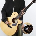 Qijistar 2-In-1 Guitar Pick & Tuner - Portable, Multi-Purpose Pitch Calibrator For Folk Guitars And Ukuleles, 12-Tone Equal Temperament, Battery Powered, White Abs Resin - Image 3