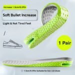 1Pair Deodorization Insoles, Shock Absorption Comfortable Foot Pads, Suitable For Sports Shoes - Image 3
