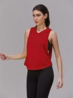 Letter Embroidered Side Open Hoodie, Y2K Sleeveless Loose Eyelet Hoodie For Spring & Summer, Women'S Clothing - Image 10