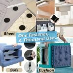 10 Pairs/20 Pairs/50 Pairs Office Rectangular Carpet Sofa Fixing Stickers Double-Sided High Viscosity Carpet Fixing Patches Home Floor Mats Anti-Slip Stickers - Image 6