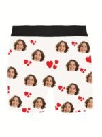 Custom Face Boxers With Picture, Personalized Face Photo Boxers, Funny Underwear With Face, Valentine'S Day/ Anniversary/ Wedding/ Birthday Gifts, Sexy Gift Funny Gag Gifts For Dad/Husband/Boyfriend - Image 9