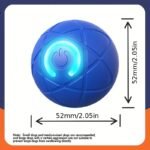Interactive Led Pet Ball Toy For Dogs - Durable, Usb Rechargeable, Reduces Barking & Dominates Playtime, Ideal For Small Breeds, Automatic Moving Lights, Dog To - Image 2