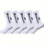 10/5/1Pairs Football Socks Men Rubber Non-Slip Towel Bottom Sport Socks - Image 6