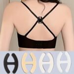 4Pcs Bra Strap Clips, Anti Slip Adjustable Bra Band Clips, Women'S Lingerie & Underwear Accessories