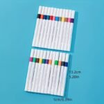Acrylic Paint Markers For Adults, Fine Tip, Medium Point, Washable, Ambidextrous Plastic Body, Permanent, For Rock, Wood, Glass, Fabric, Ceramic, Stone Arts And Crafts, Professional Artistic Use, Ideal Birthday, Christmas, Easter Gift, For 14+ - Image 9