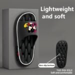 Mickey & Minnie Women'S Soft Eva Slippers - Comfortable, Non-Slip, Open-Toe Design For Home & Bathroom, All-Season Slip-On Shoes With Cartoon Patterns, Home Slippers | Playful Design | Soft Eva Material, House Slipper - Image 7